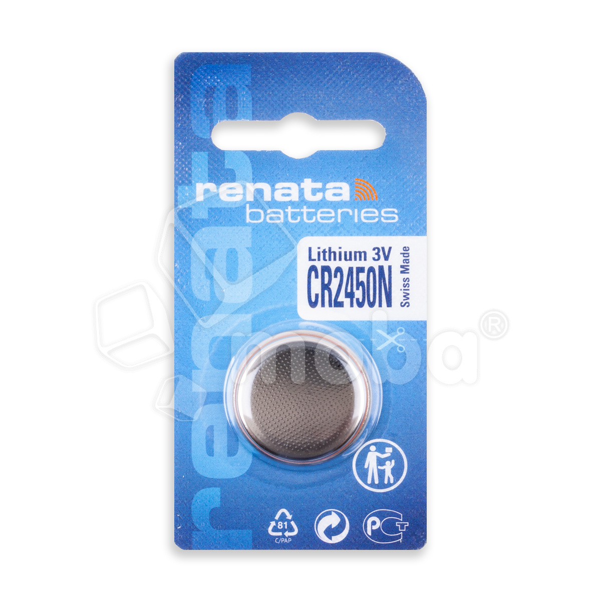 Батарейка CR2450 Renata Lithium 3V