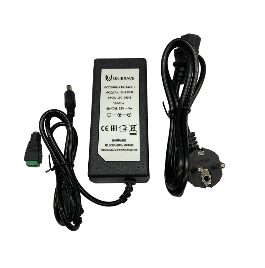 Блок питания Unibrave UB-12V5A