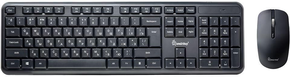Клавиатура+мышь SMARTBUY SBC110AGG серый