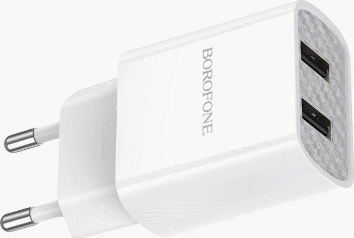 СЗУ BOROFONE (6931474739148) BA53A Powerway 2USB белый