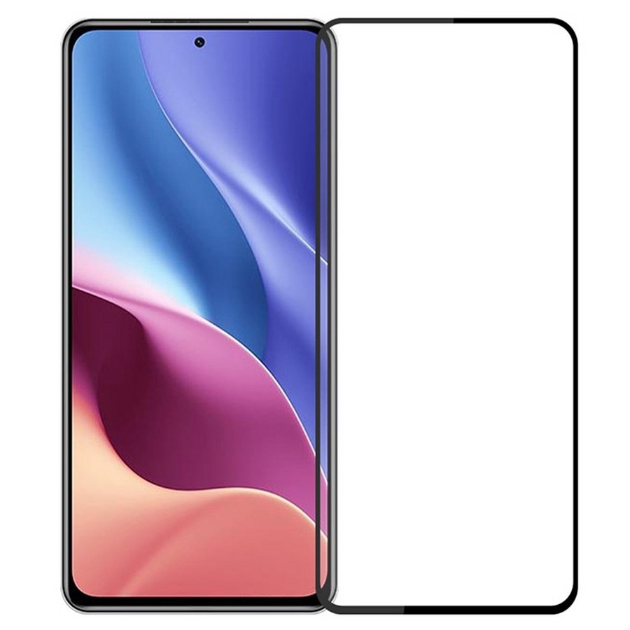 Защитное стекло глянцевое керамика (тех.пак) для Xiaomi Redmi Note 13/Note 13 pro/13T/13T pro/Note 14/Mi 14T/Poco X7Pro/Poco X7 черный