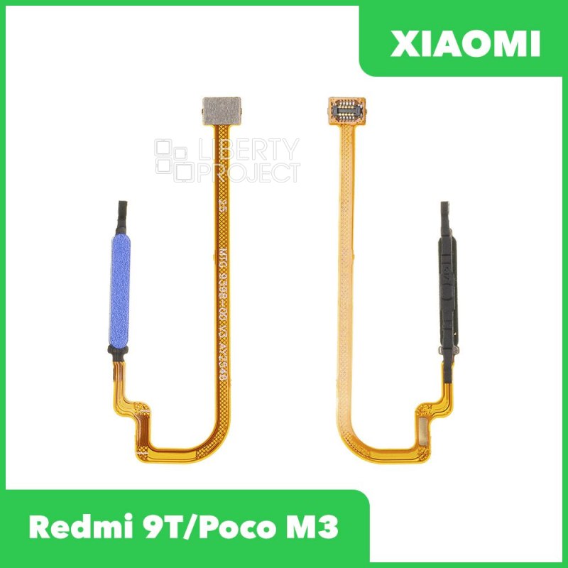 Сканер отпечатка пальца Xiaomi Redmi 9T/Poco M3 (M2010J19CG/M2010J19SY) (синий), ориг