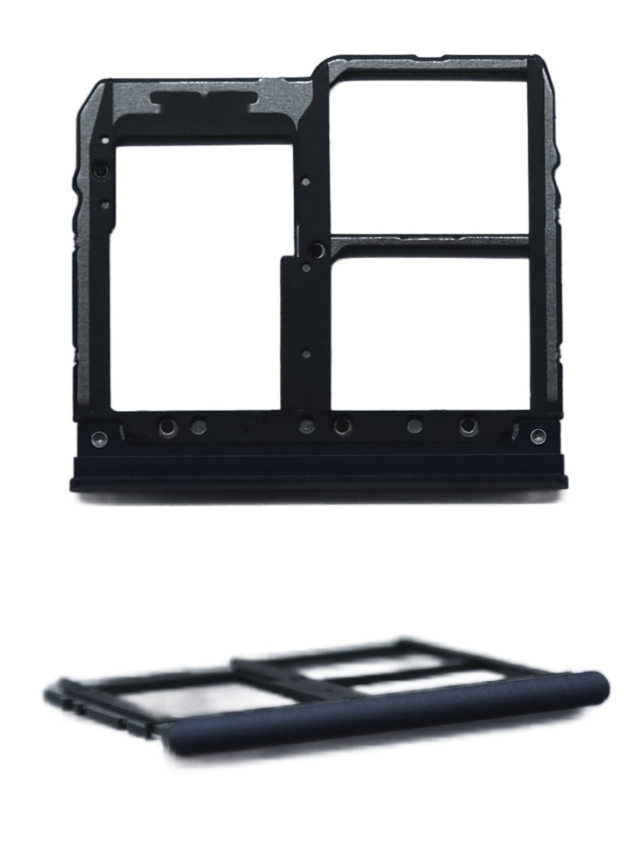 SIM лоток (Держатель сим карты) для Asus ZB570KL черный