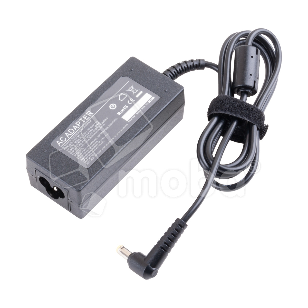 Блок питания (сетевой адаптер) для ноутбука Acer 19V, 2,15A, 40W (5,5x1,7) - Стандарт (без сетевого кабеля)