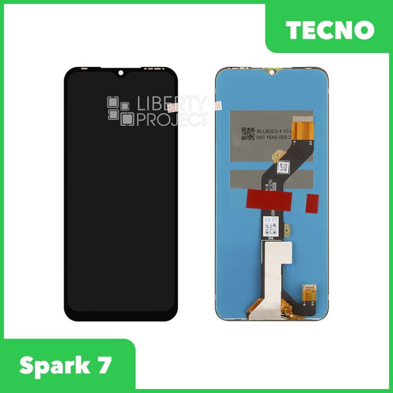 LCD дисплей для Tecno Spark 7/Infinix Hot 10i с тачскрином (черный) OR LCD