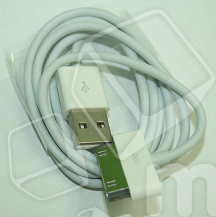 Кабель USB - для iPhone 2G/3G/3GS/4G/4S (тех.упак.) Белый