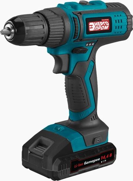 Дрель шуруповёрт ЭНЕРГОПРОМ HOME MASTER ДА-14/2LI 00-00010876
