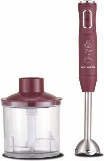 Блендер погружной WILLMARK WHB-1250PS бордовый