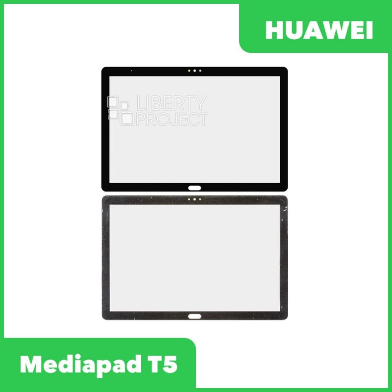 Стекло для переклейки Huawei Mediapad T5 10 AGS2-W09HN (черный)