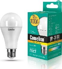 CAMELION (12045) LED13-A60/830/E27/13Вт/3000K