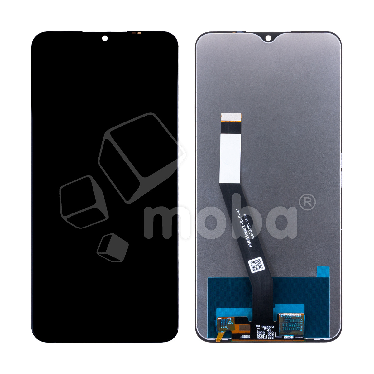 Дисплей для Xiaomi Redmi 9/9 Prime (M2004J19G) в сборе с тачскрином Черный - Оптима