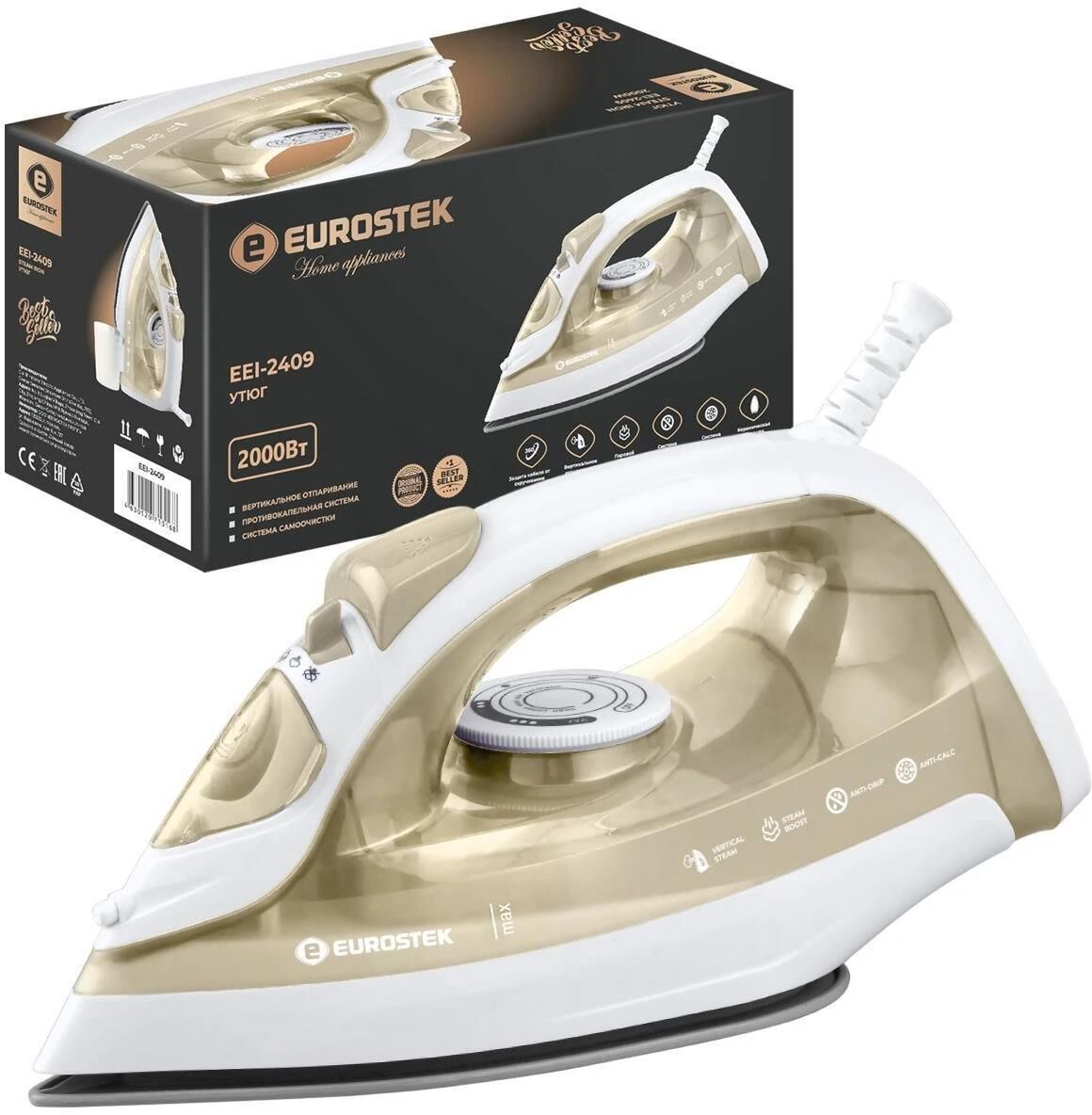Утюг EUROSTEK EEI-2409