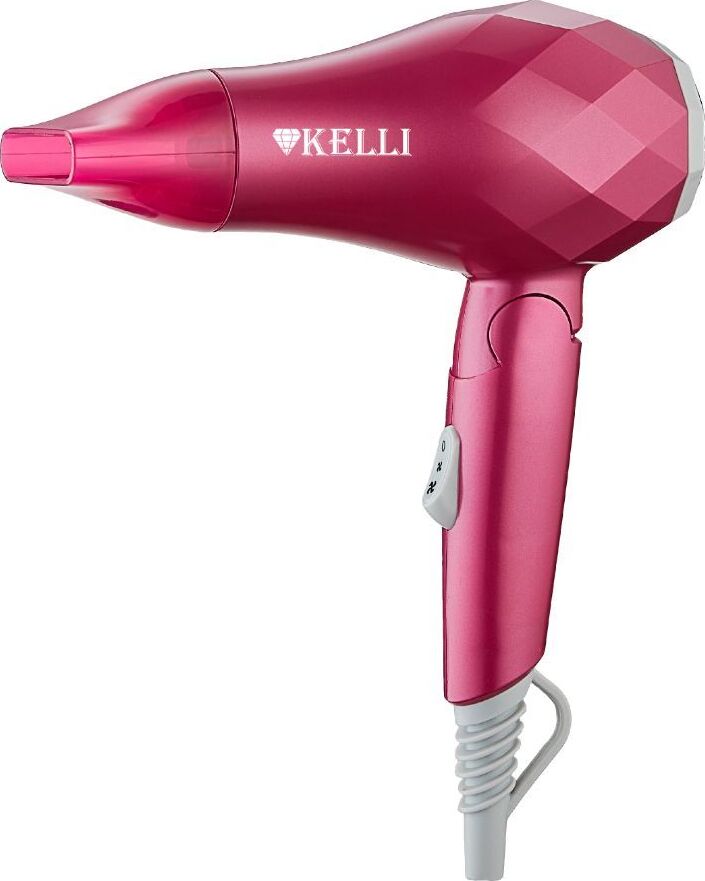 Фен KELLI KL-1124 розовый