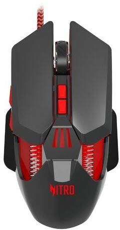 ACER Мышь проводная Nitro OMW302, игровая, оптическая, USB, 7200dpi, черный [zl.mcecc.025]