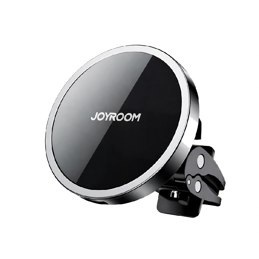 Автомобильный держатель с креплением на панель/стекло Joyroom (JR-ZS240) магнитный с беспроводной зарядкой 15W черный