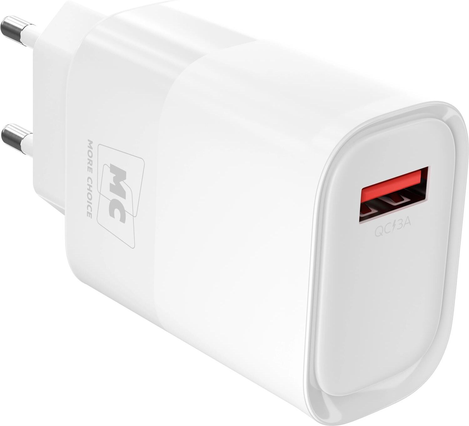 СЗУ MORE CHOICE (4620202553379) NC09 СЗУ 1USB 3.0A QC3.0 15W , белый