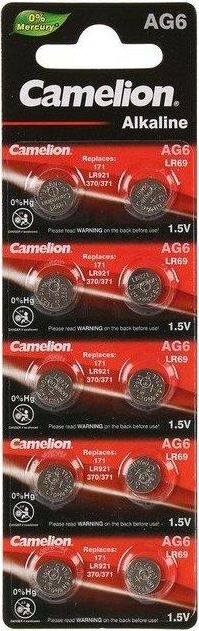 Элементы питания CAMELION (12814) AG6-BP10