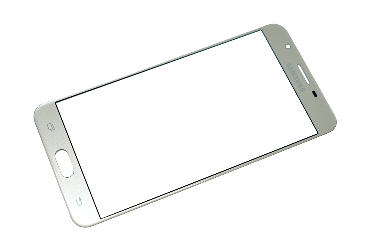 Стекло для переклейки Samsung Galaxy J7 Prime с OCA пленкой золотой