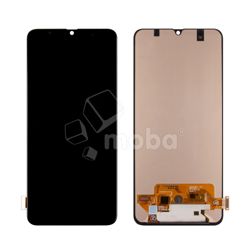 Дисплей для Samsung Galaxy A70 (A705F) в сборе с тачскрином Черный - (OLED)