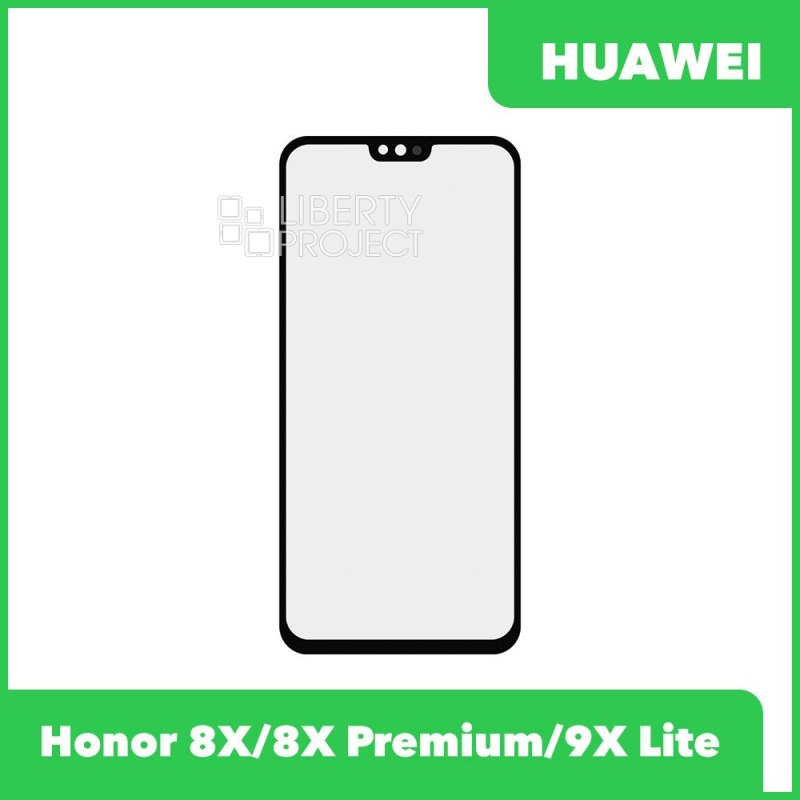G+OCA PRO стекло для переклейки Huawei Honor 8X/8X Premium / Honor 9X Lite (черный)