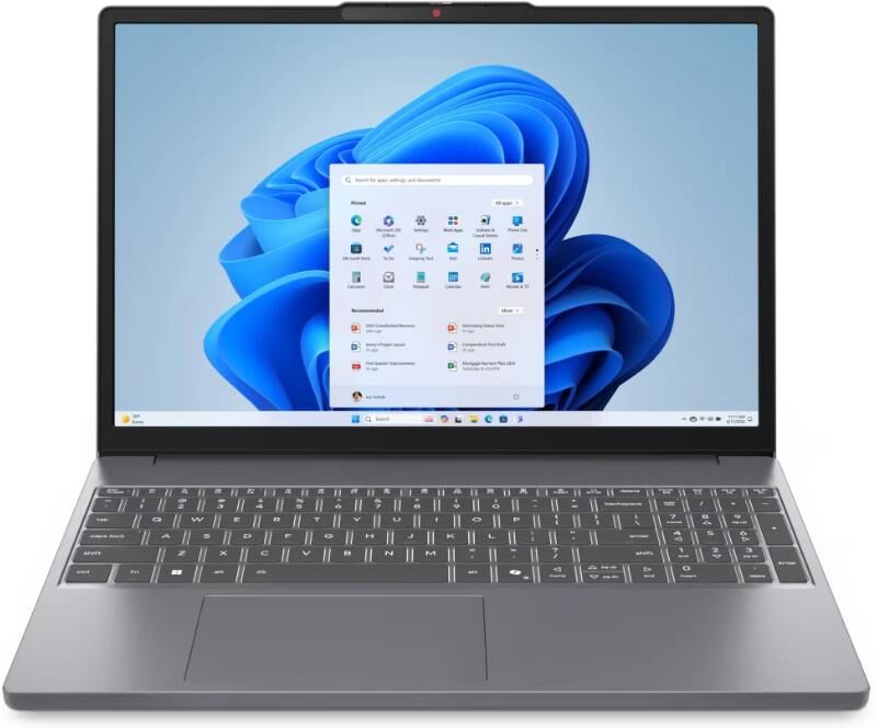 Ноутбук LENOVO 15.3" IdeaPad Slim 3 15IRH10 Core i5 13420H/16Gb/512Gb SSD/UHD Graphics/no OS/Grey (83K100DVPS)