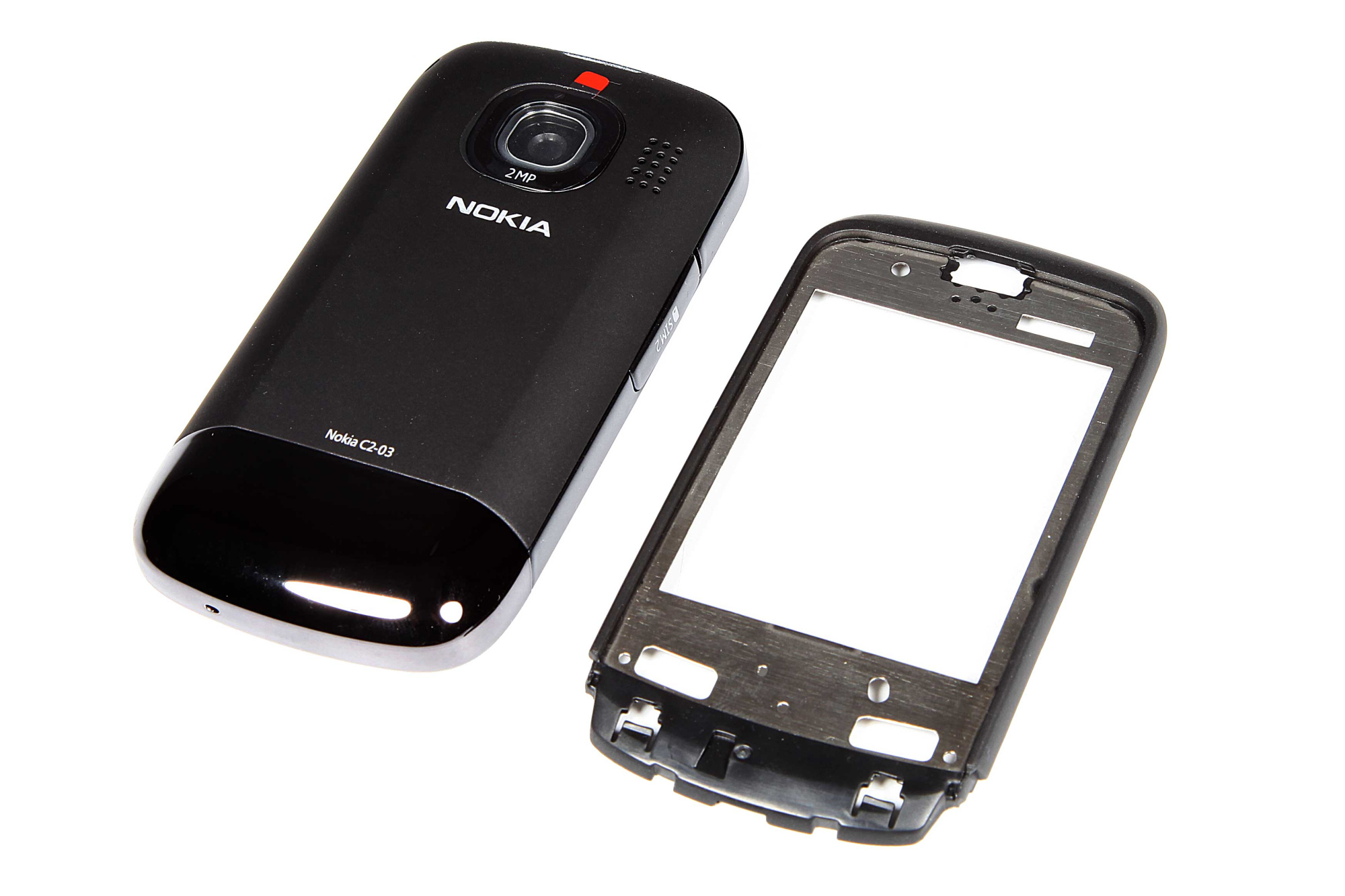 Задняя крышка для Nokia C2-03 (AAA)