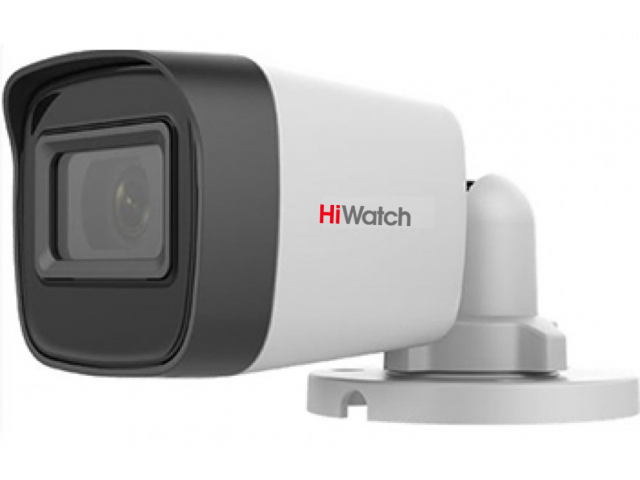 DS-T500(C) (2.4 mm) уличная цилиндрическая HD-TVI камера с EXIR-подсветкой до 20м