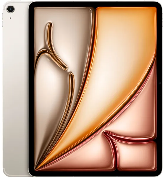 Apple iPad Air 13 2025 512Gb Wi-Fi + Cellular starlight (сияющая звезда)