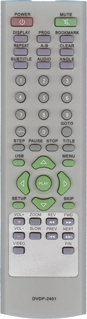 Пульт Huayu DVDP-2401(Cortland DVDP-2058) для DVD плеера Elenberg