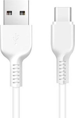 HOCO (6957531068853) X20 USB (m)-Type-C (m) 1.0м - белый