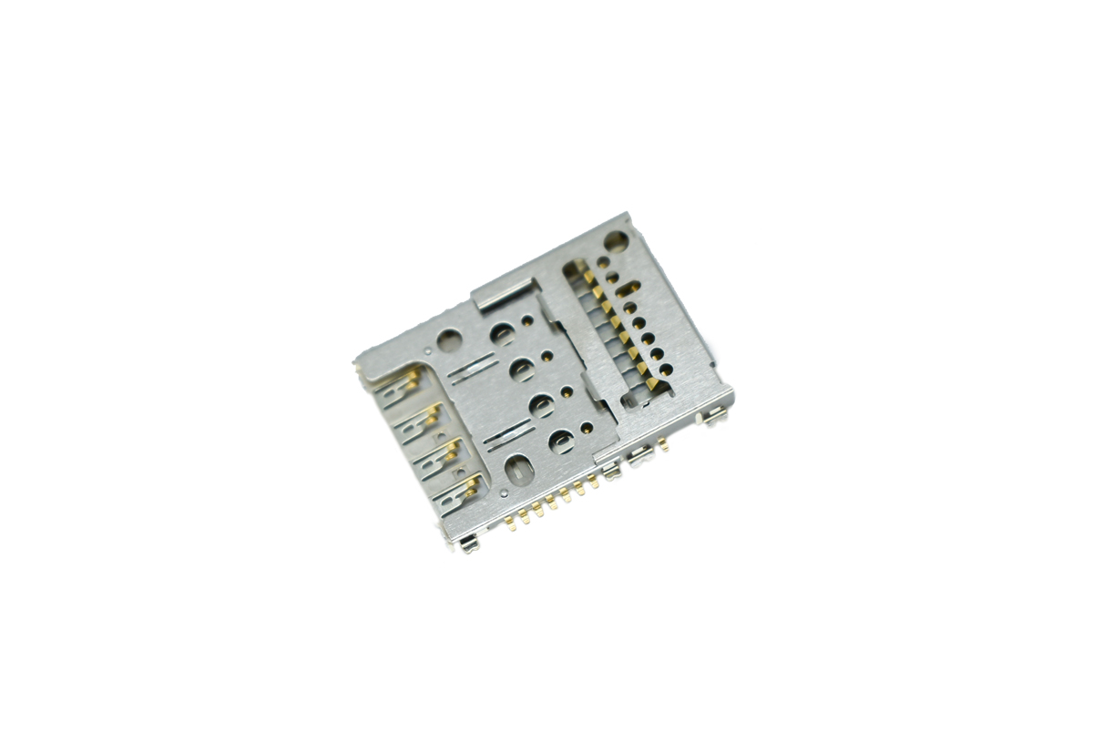 Коннектор SIM-карты (сим), mmc коннектор для Nokia 3310 TA-1030 2 IN 1 Sim (S190)