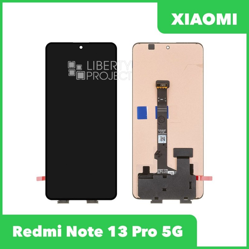 LCD дисплей для Xiaomi Redmi Note 13 Pro 5G/POCO X6 5G с тачскрином OLED (черный)