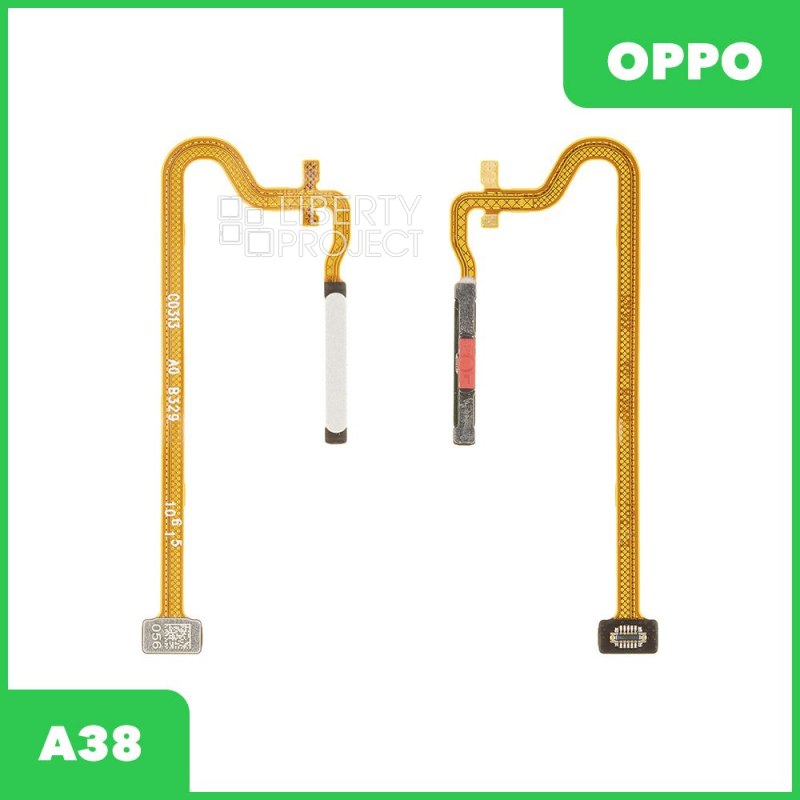 Шлейф/FLC OPPO A38 (CPH2579) сканер отпечатка пальца (золотистый)