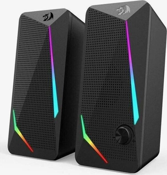 Акустическая 2.0 система REDRAGON (78144) Waltz USB + 3.5 jack, RGB, 6 Вт.