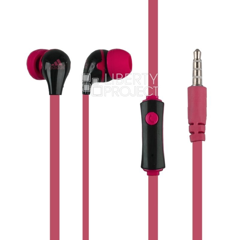 Гарнитура Sennheiser "Adidas"(668i) (красная/черная)
