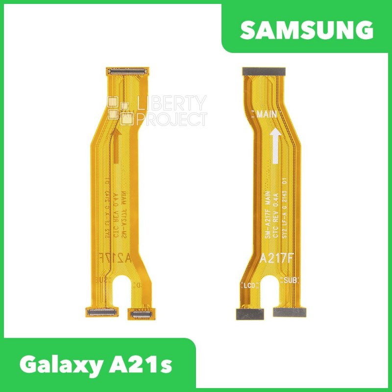 Шлейф/FLC Samsung Galaxy A21s SM-A217 межплатный, ориг