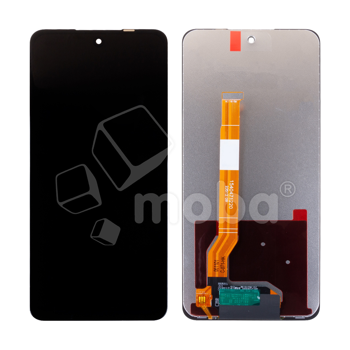 Дисплей для Realme C75 4G (RMX3941) в сборе с тачскрином Черный - Оптима
