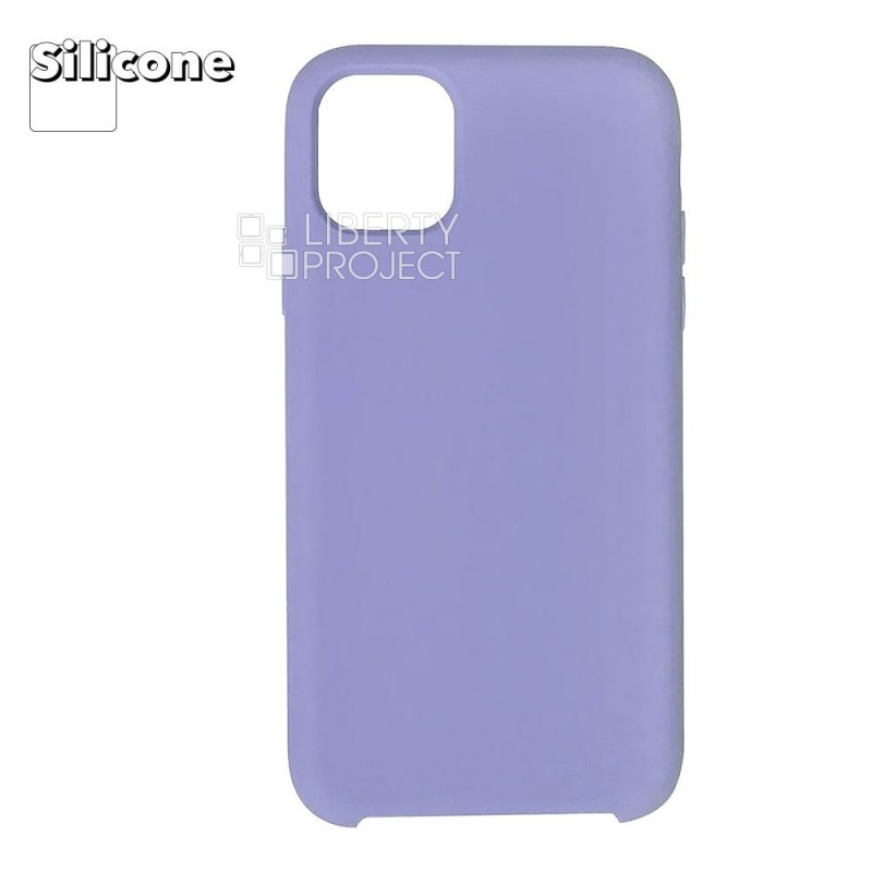 Силиконовый чехол для iPhone 11 "Silicone Case" (сиреневый) 41