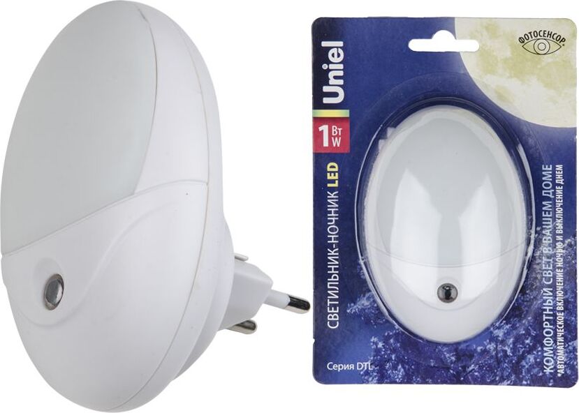 ЭЛЕКТРИКА UNIEL (UL-00007055) DTL-317 Овал/White/Sensor
