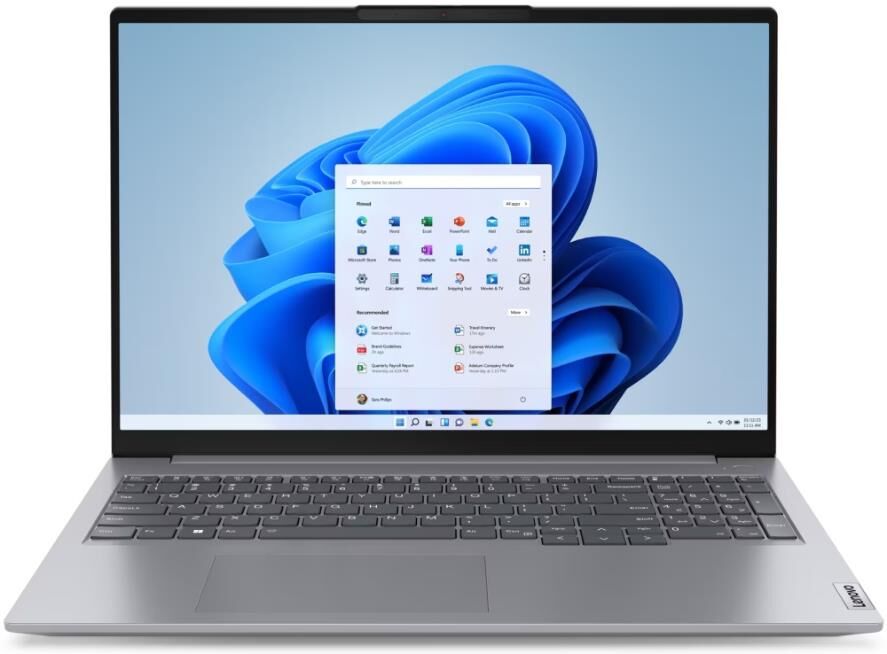 Ноутбук LENOVO 16" ThinkBook 16 G6 Core i3 1315U/16Gb/512Gb SSD/VGA int/no OS/Grey (21KH00X8EV) ПИ