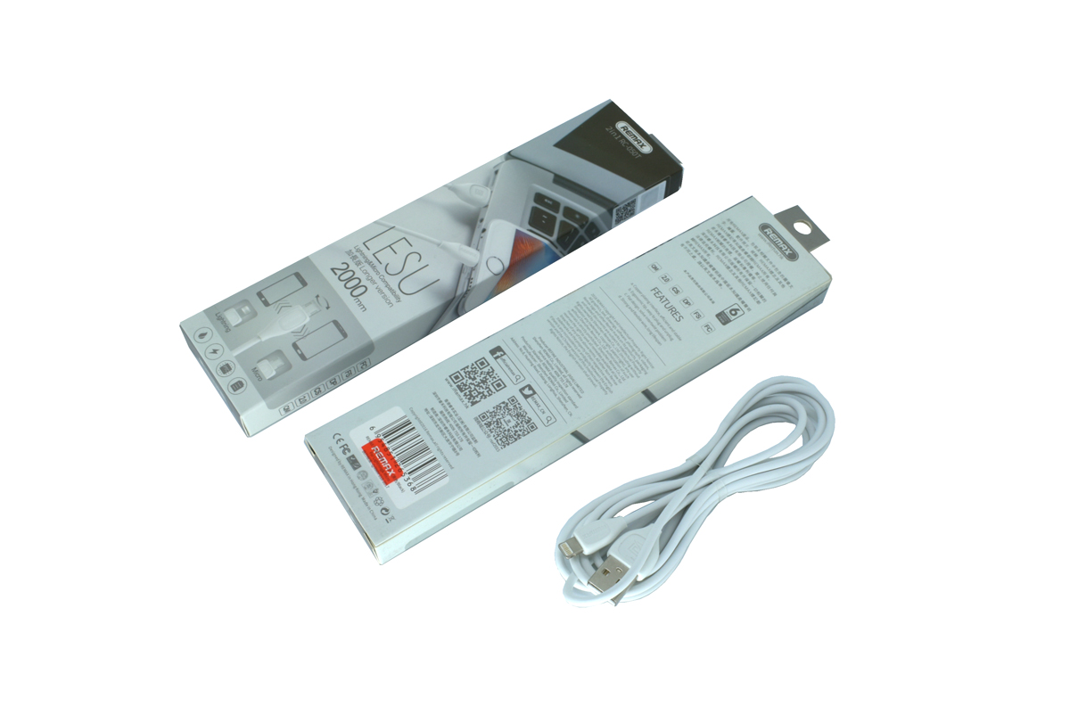 USB Провод REMAX 5/5S Lightning+Micro 2m RC-050t