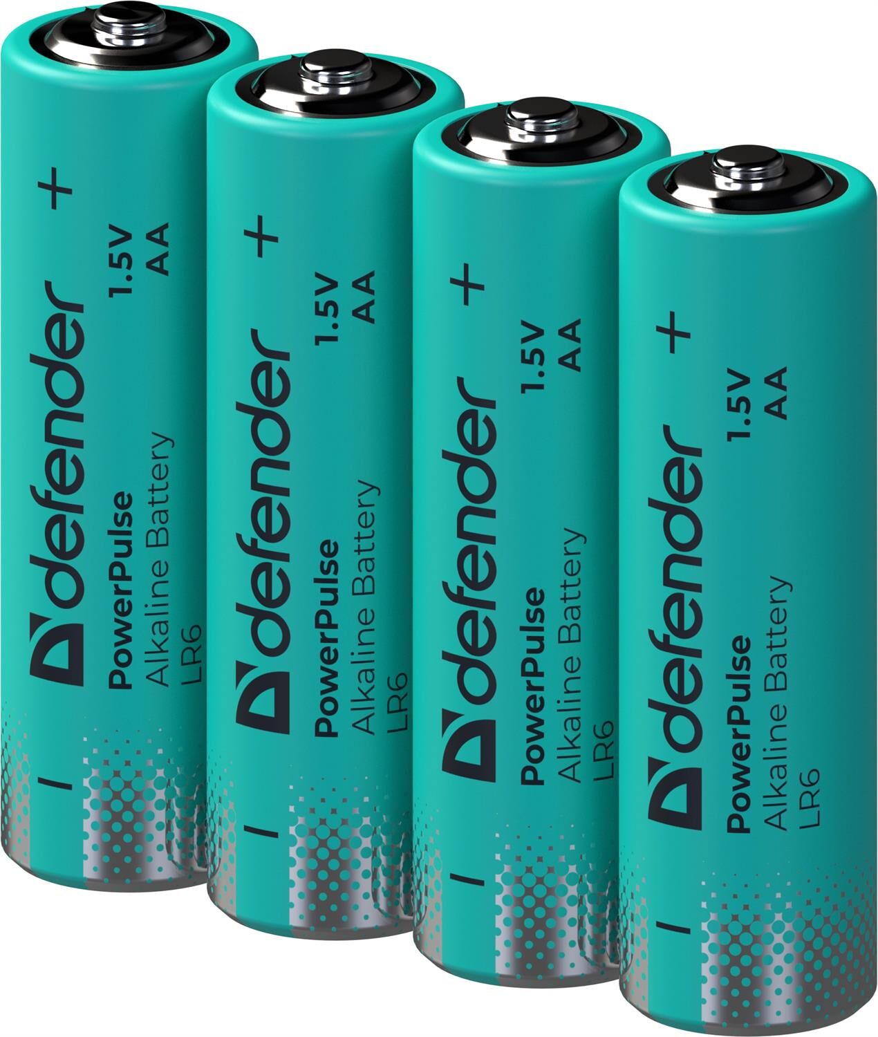 Батарейки DEFENDER (56015) PowerPulse LR6-40box AA