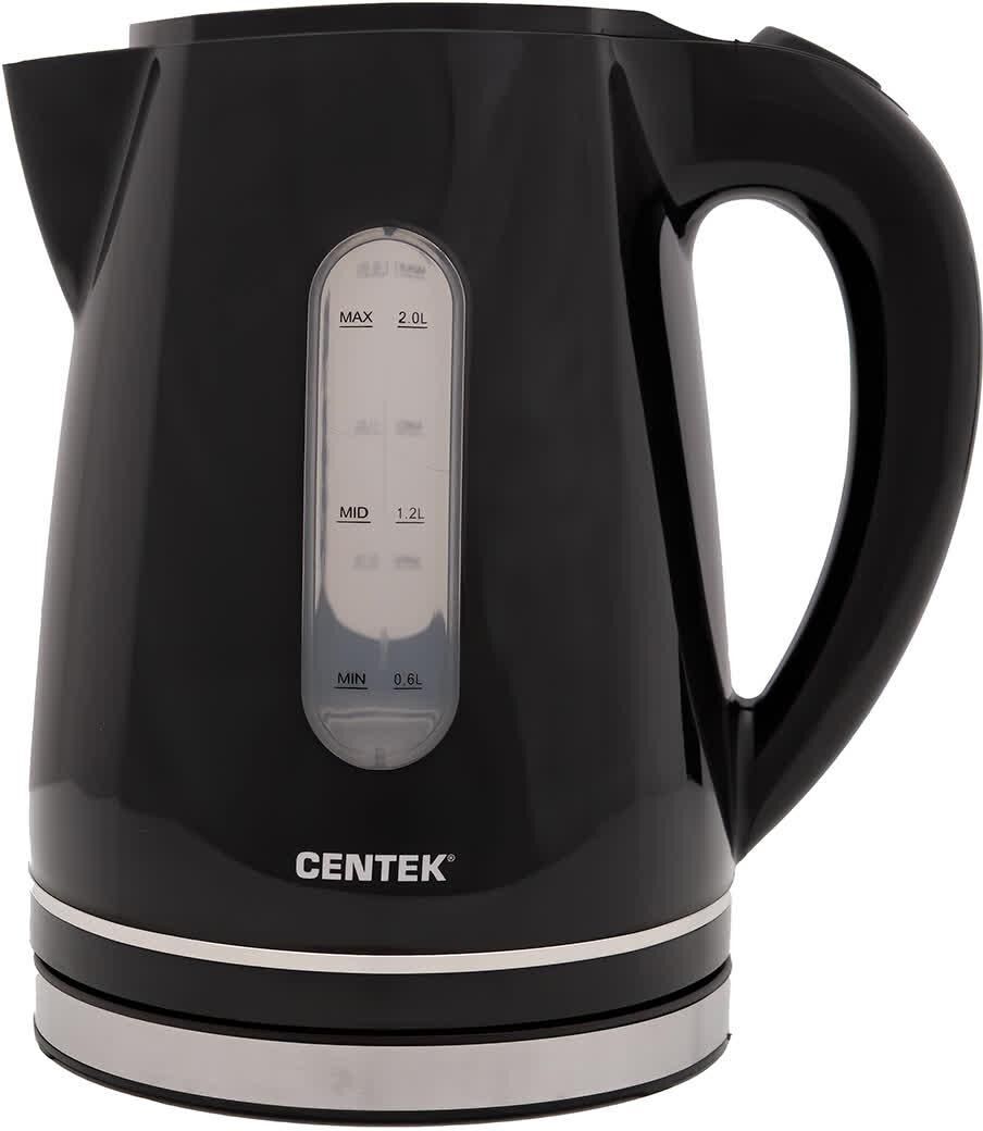 Чайник электрический CENTEK CT-0043 Black (2л. пластик)