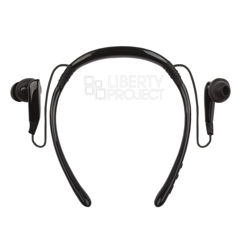 Bluetooth беспроводная гарнитура Samsung Level U (черная/коробка)