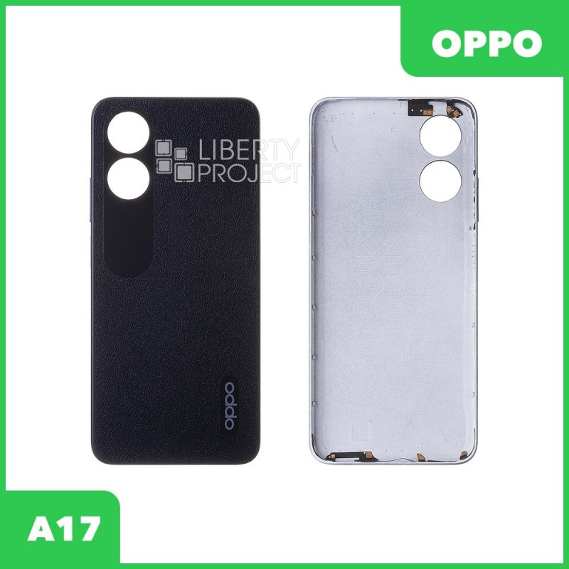 Задняя крышка для Oppo A17 (синий)