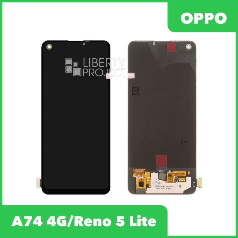 LCD дисплей для Oppo A74 4G (CPH2219) с тачскрином OLED (черный) OR