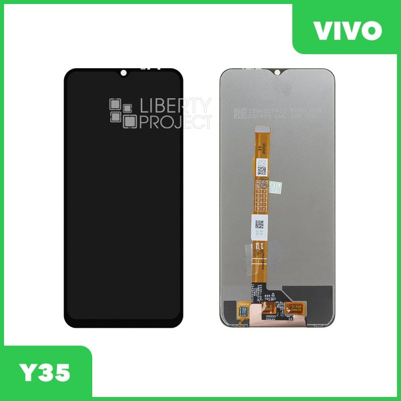 LCD дисплей для Vivo Y35 (V2205) с тачскрином (черный)