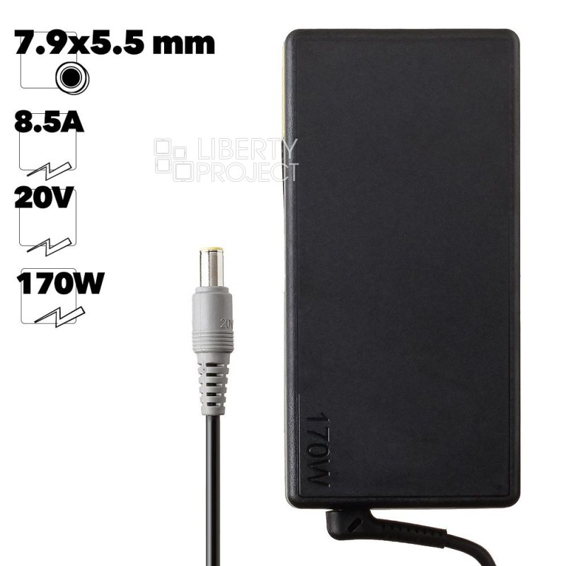 Блок питания ASX для ноутбука Lenovo 170W 20V 8,5A (7.9*5.5)