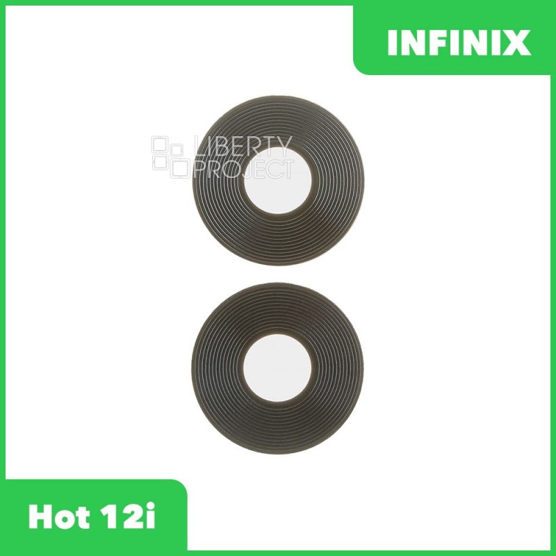 Стекло задней камеры для Infinix Hot 12i (X665B) (без рамки) (зеленый)