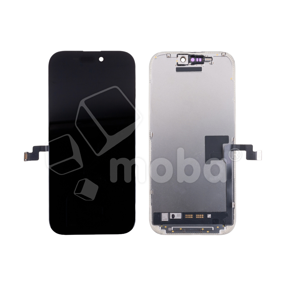 Дисплей для iPhone 16 Pro (A3293) в сборе с тачскрином Черный - (FOG)